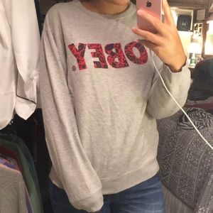 Obey crew neck